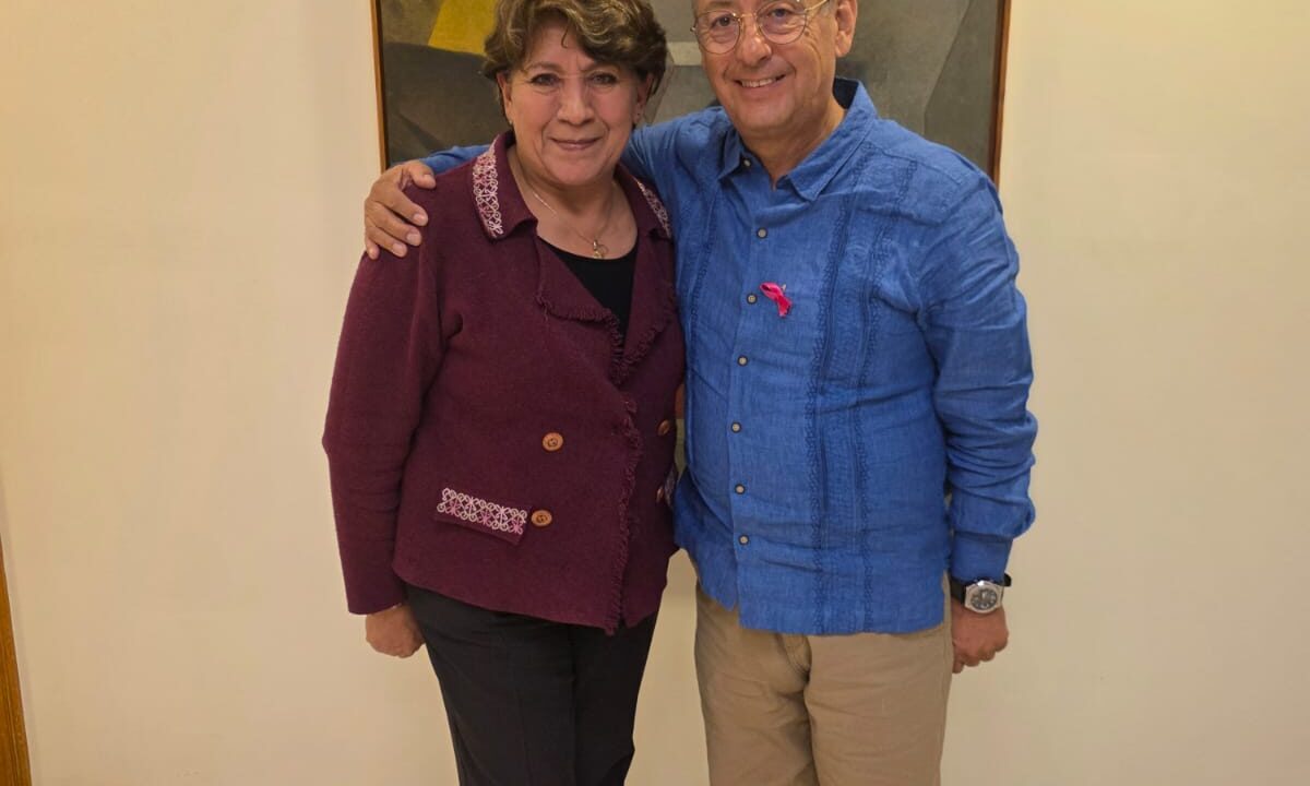 Delfina Gómez y Pedro Zenteno
